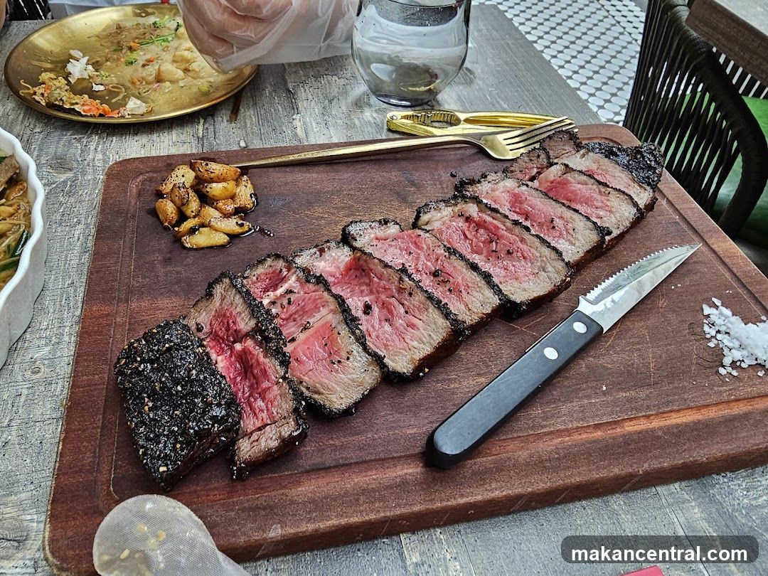 Sliced Steak Dinner