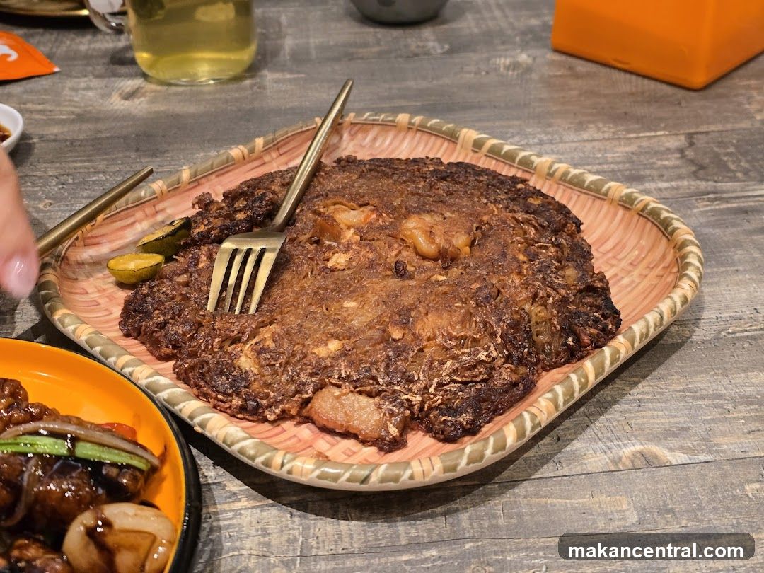 Crispy Savory Pancake with Shrimp
