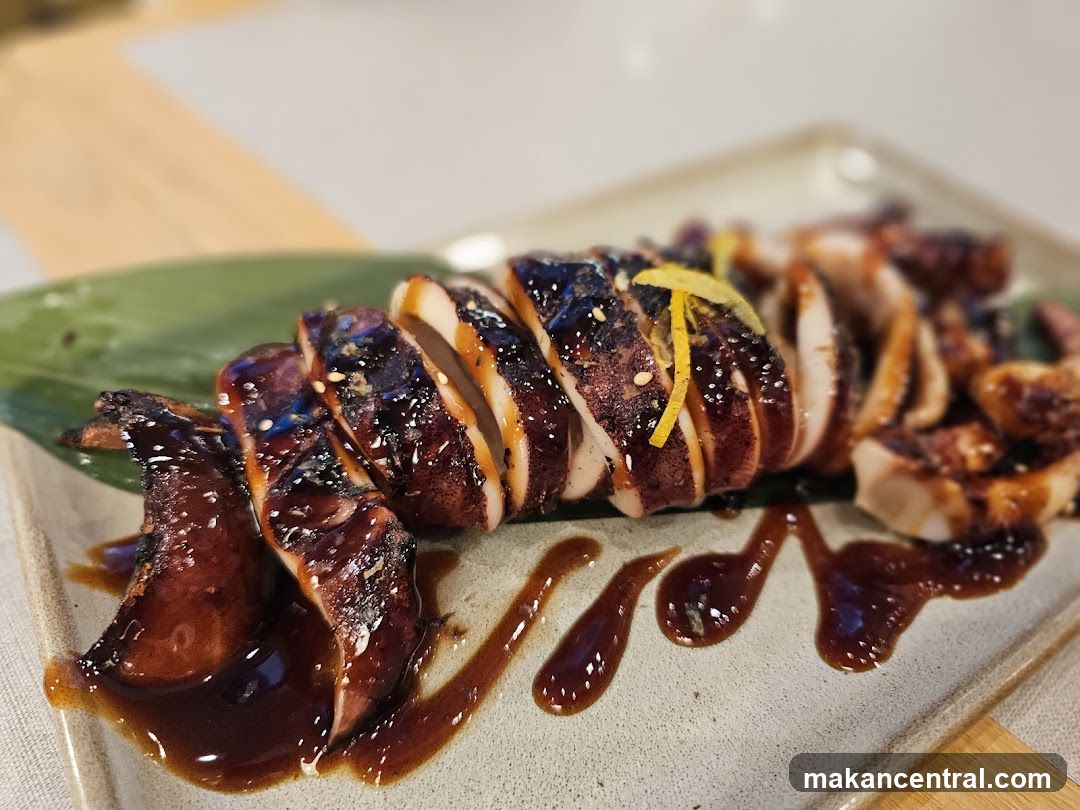 Grilled Squid with Glaze