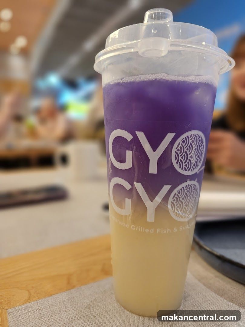 Purple and Yellow Drink