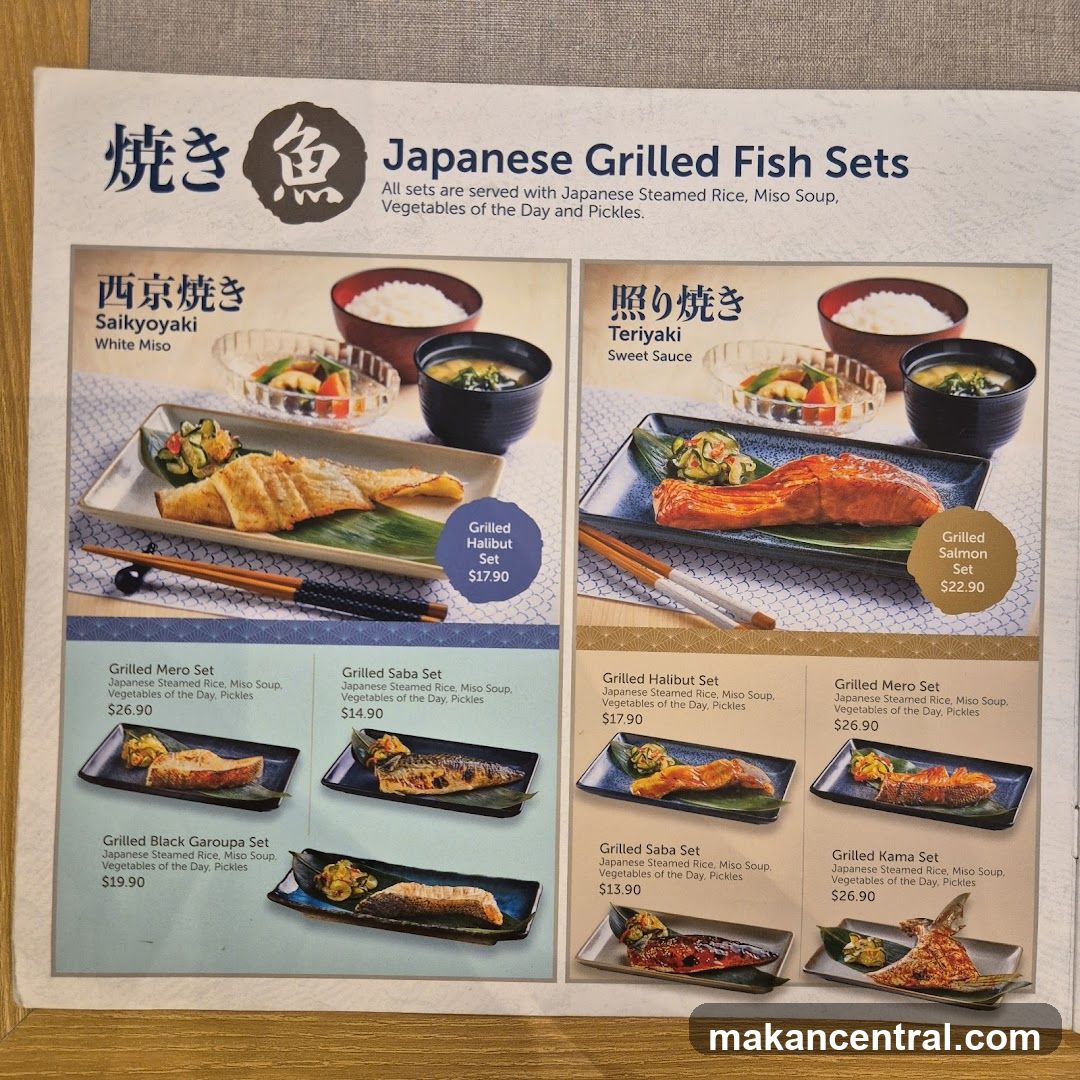 Japanese Grilled Fish Sets