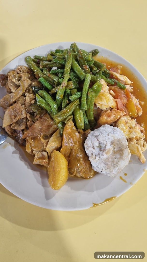 Plate of Mixed Food