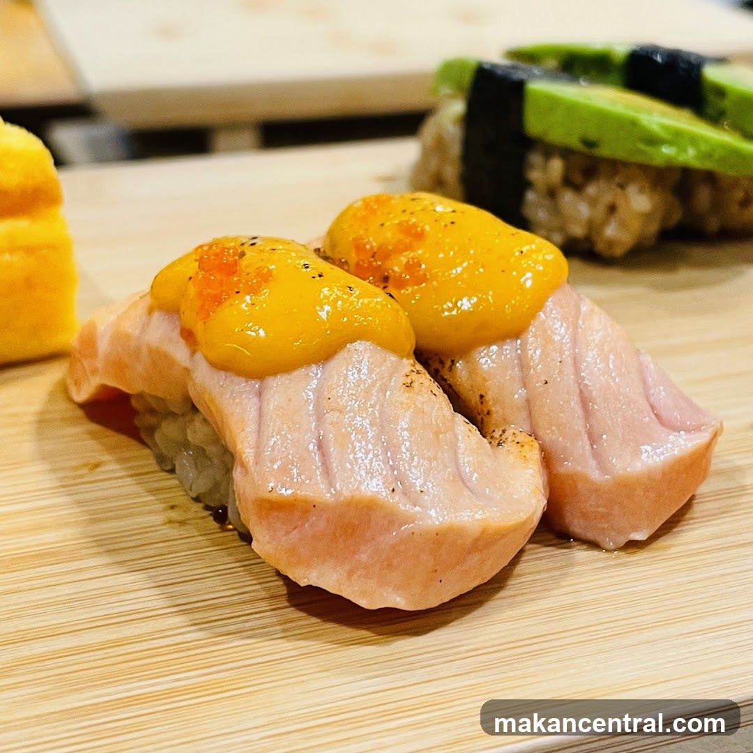 Salmon Nigiri Sushi