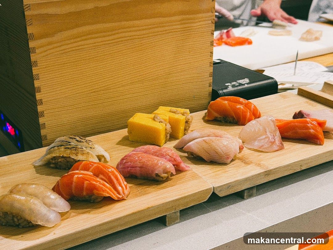 Assortment of Sushi