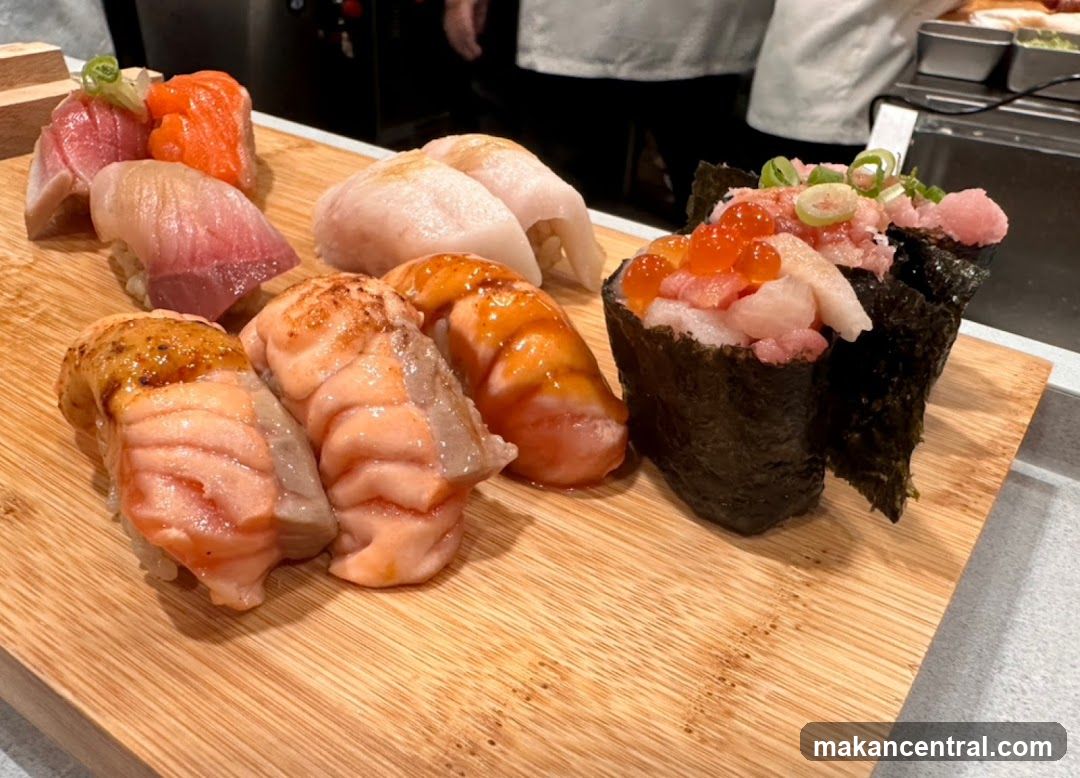 Assortment of Sushi