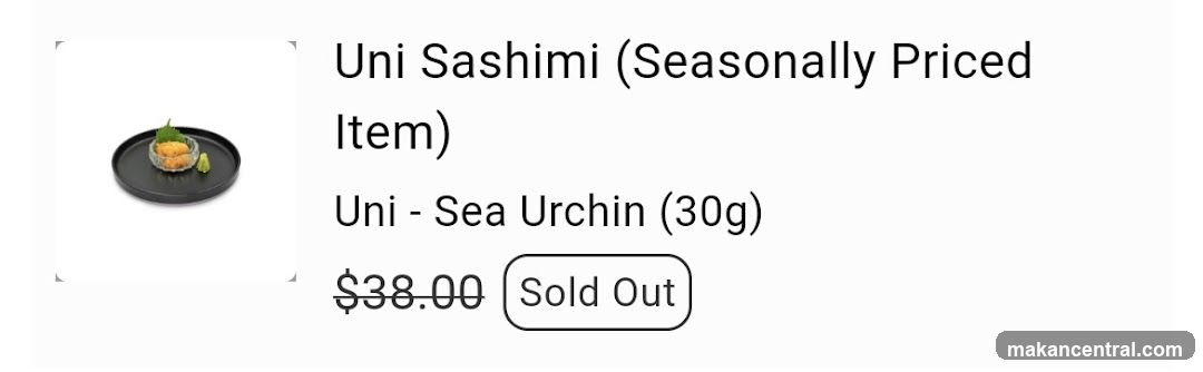 Uni Sashimi