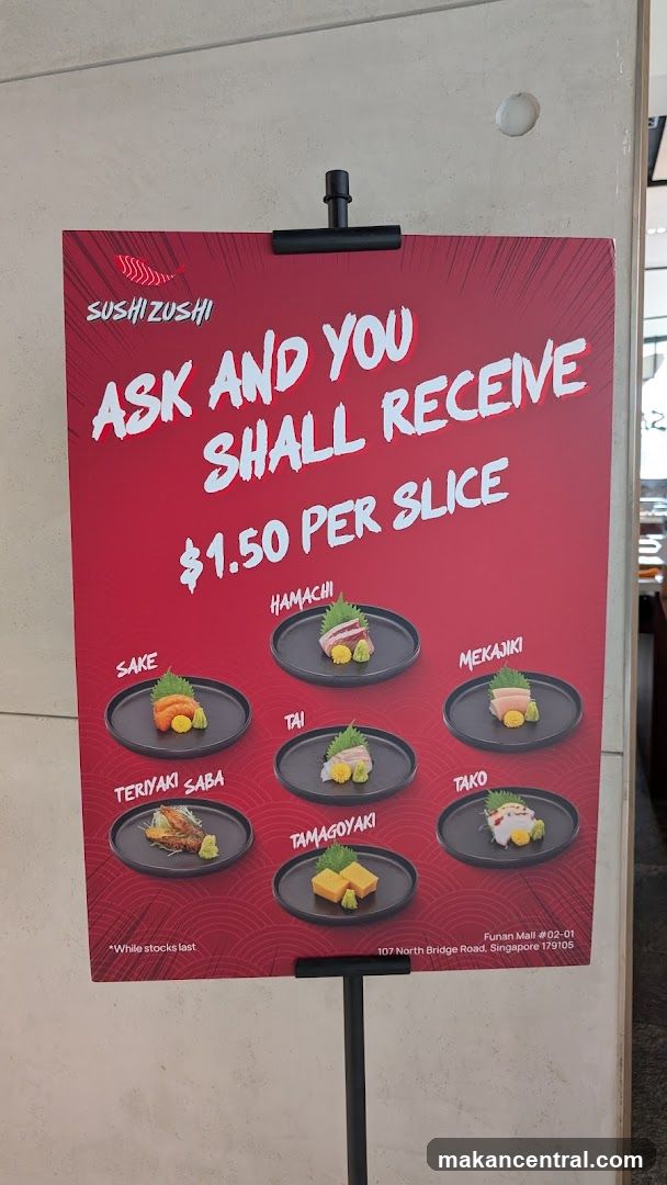 Sushi Promotion Poster