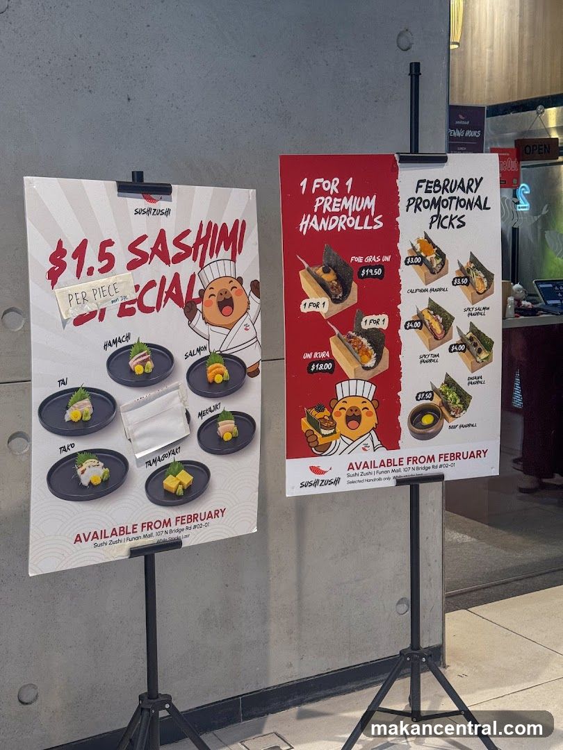 Sushi Zushi Promotions