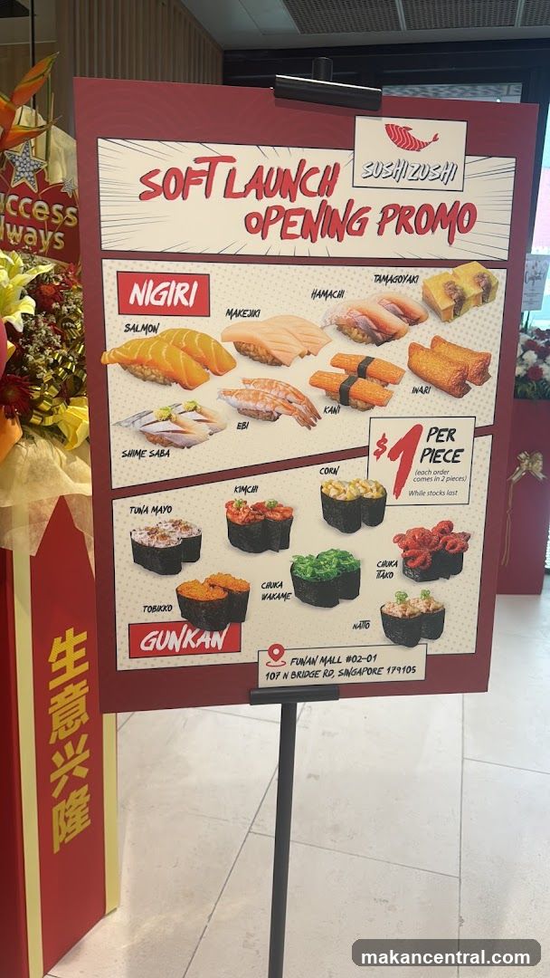 Sushi Soft Launch Opening Promo