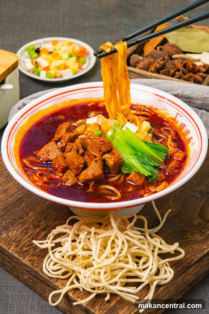 Spicy Noodle Dish
