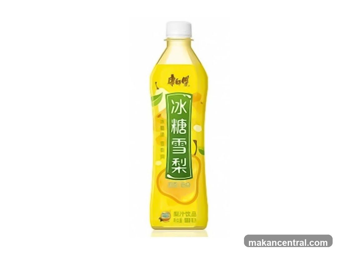 Bottle of Pear Drink