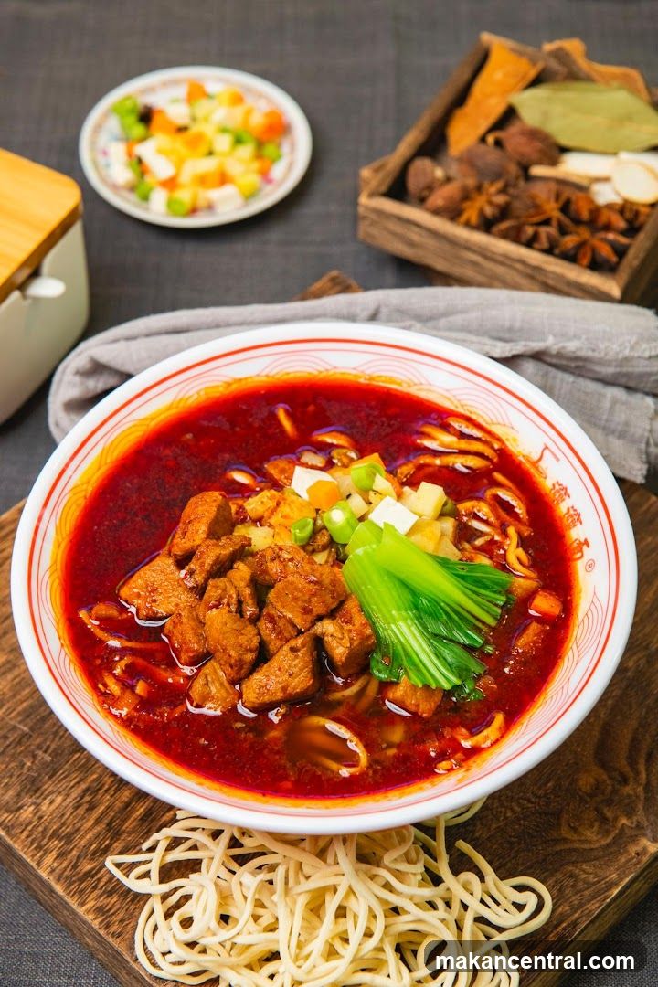 Spicy Beef Noodle Soup