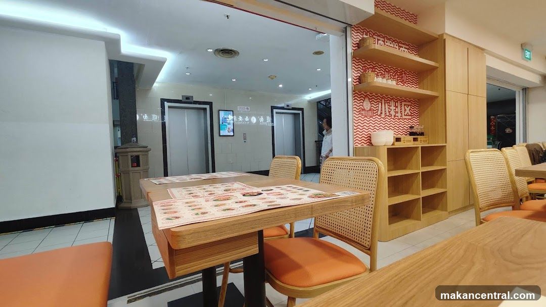 Restaurant Interior with Tables and Chairs
