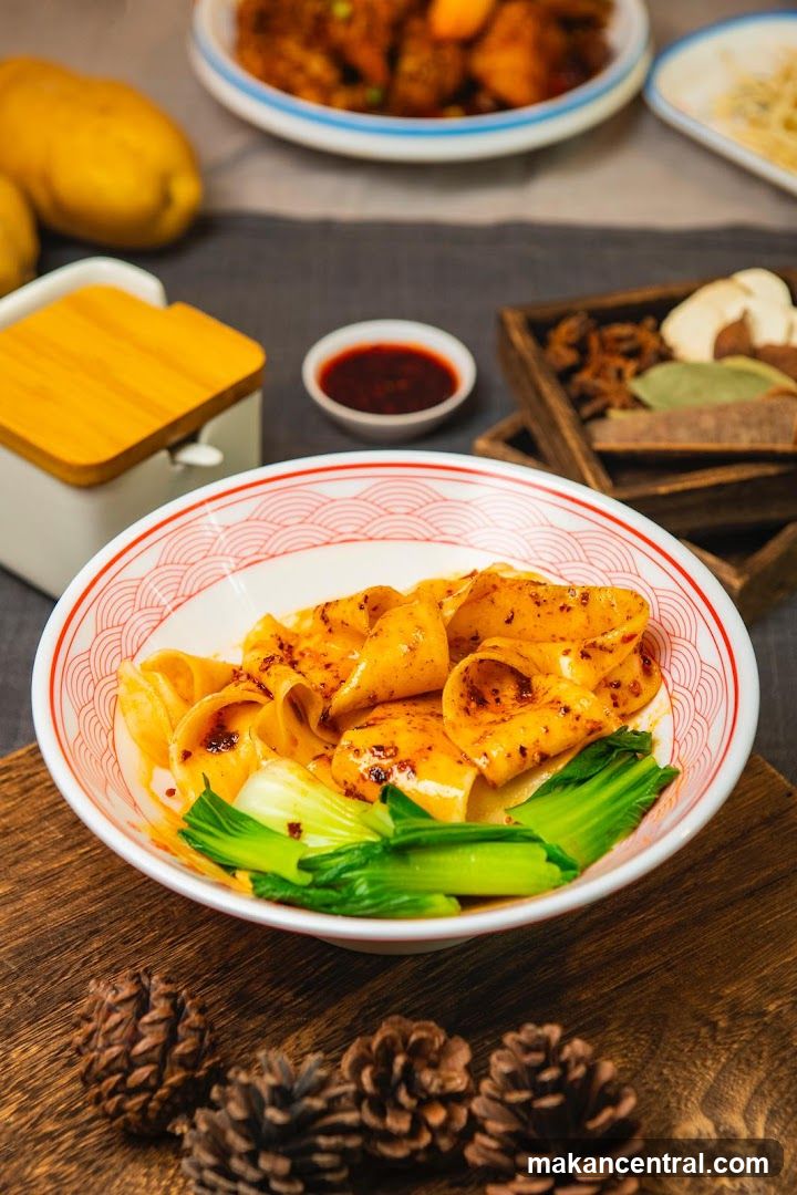 Noodles with Bok Choy