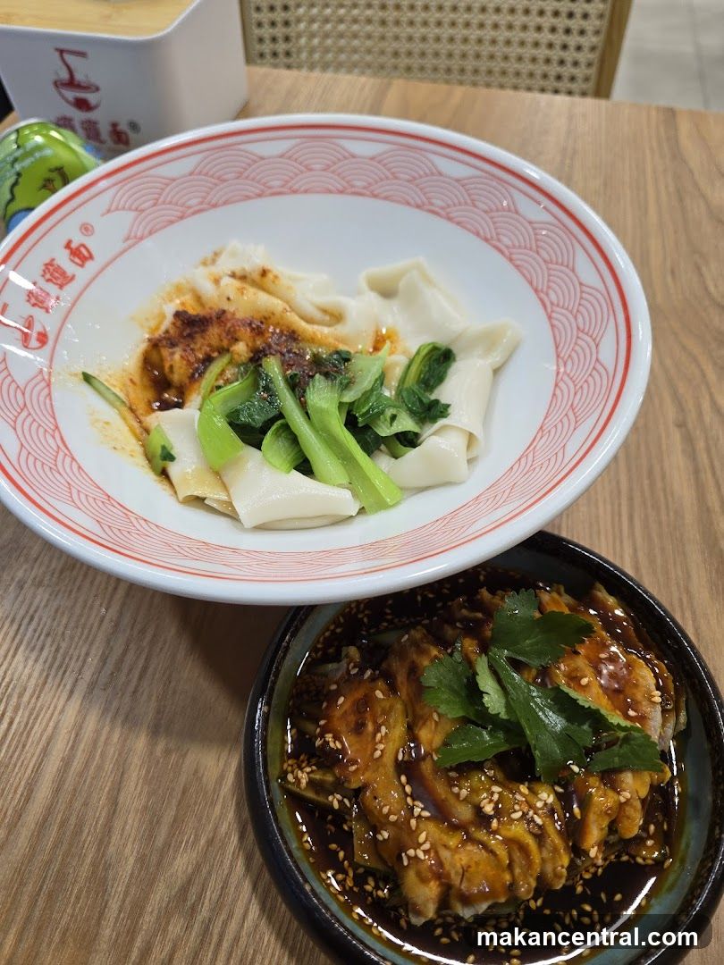 Noodles and Chicken Dish
