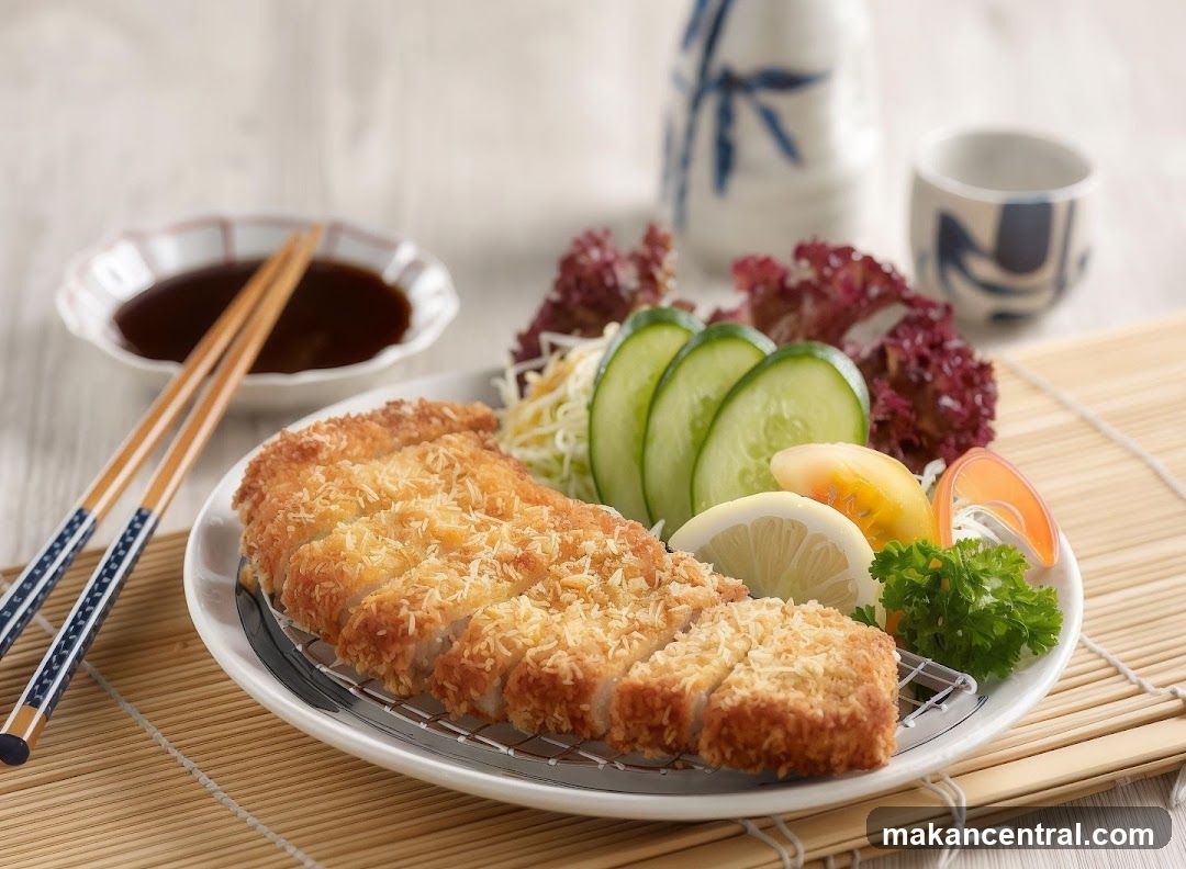 Pork Katsu with Salad