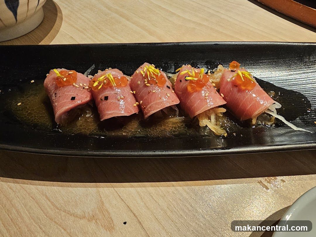 Tuna Rolls with Roe