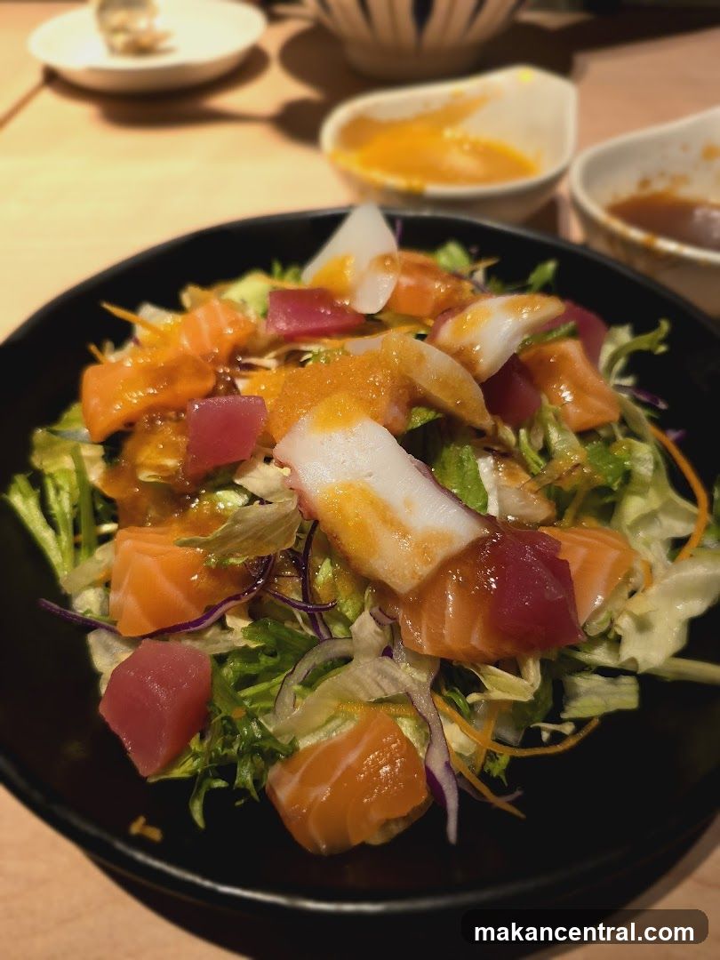 Sashimi Salad