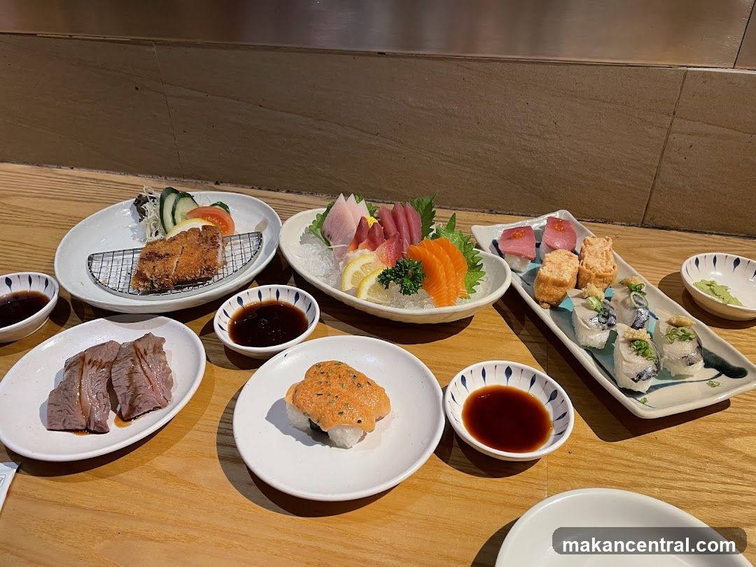 Japanese Food Platter