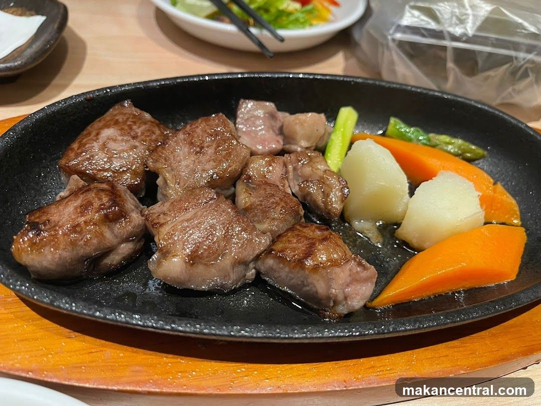 Sizzling Steak with Vegetables