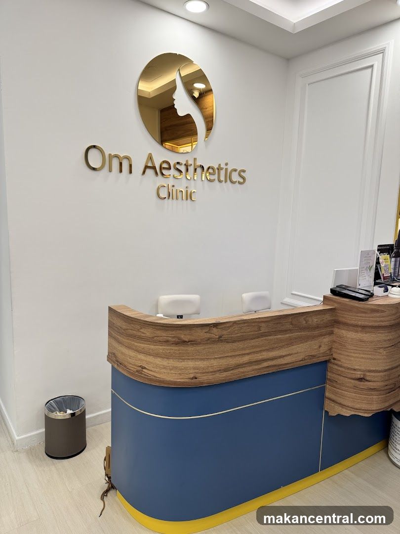 Om Aesthetics Clinic Reception