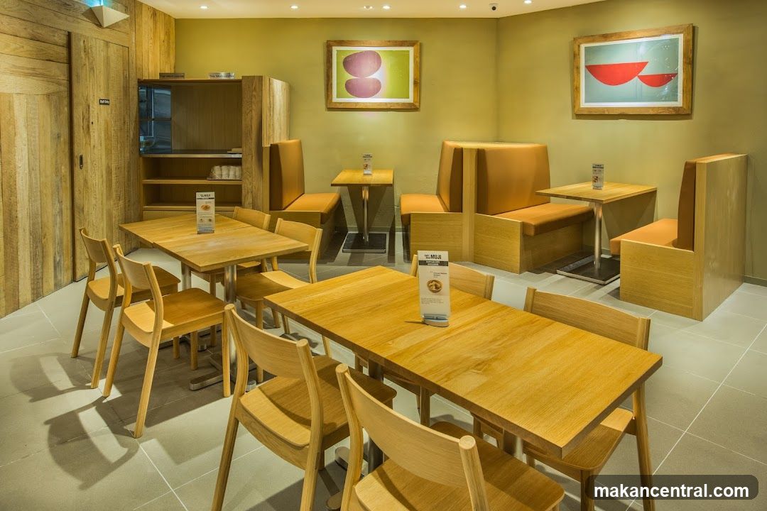 Restaurant Interior with Booths and Tables