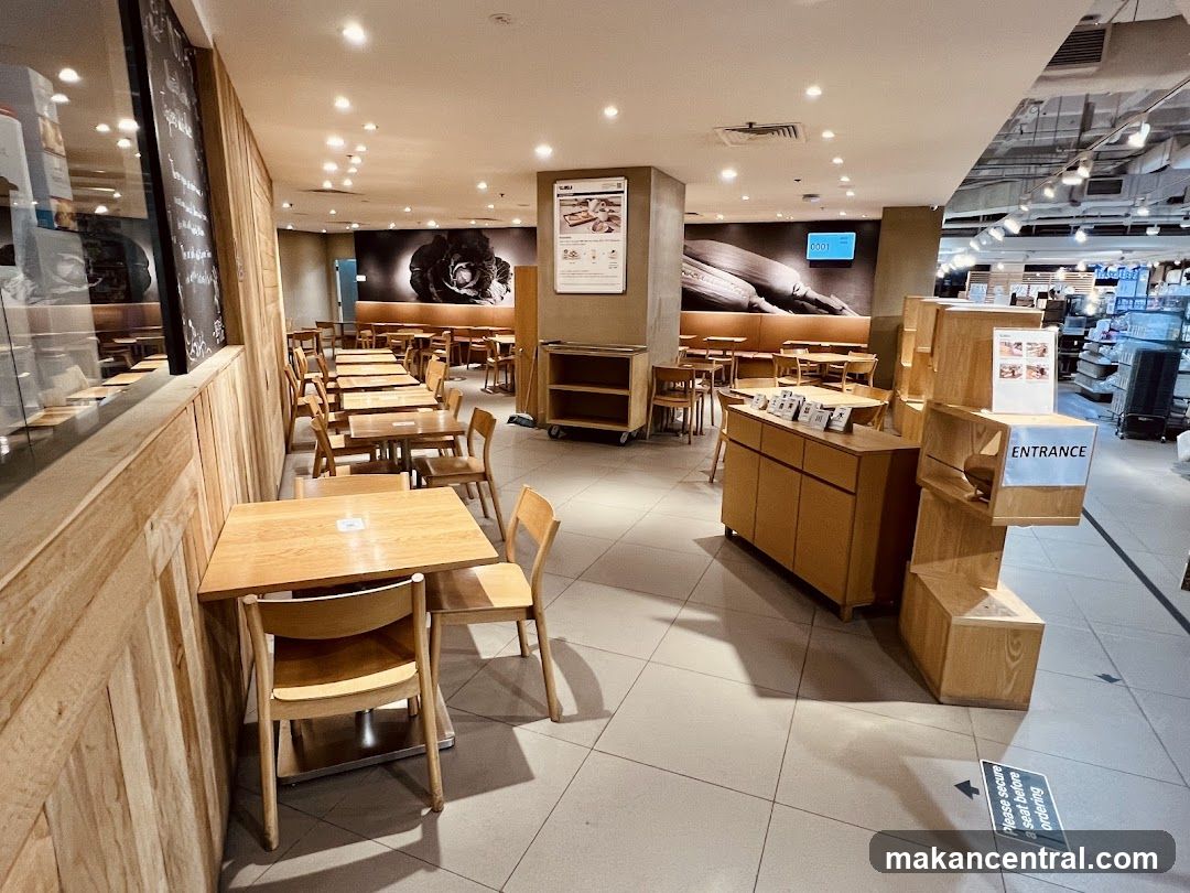 Cafe Interior with Seating