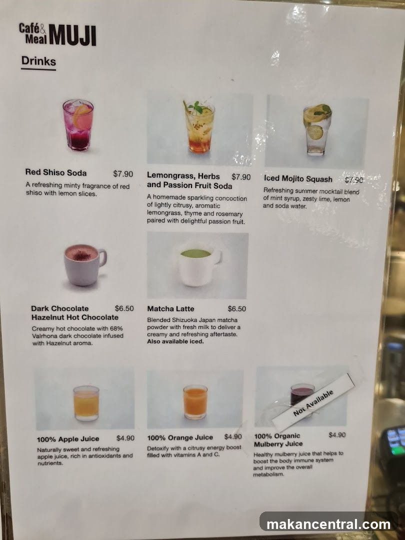 Cafe & Meal MUJI Drinks