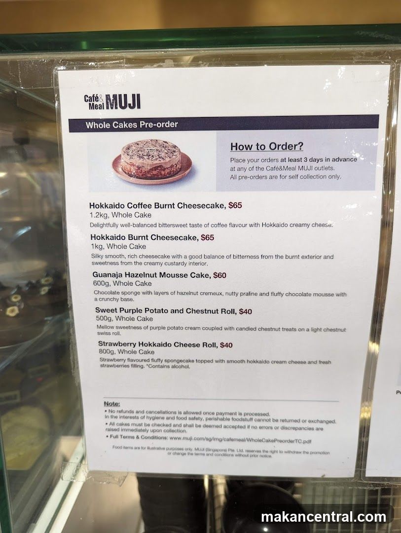 Whole Cakes Pre-order