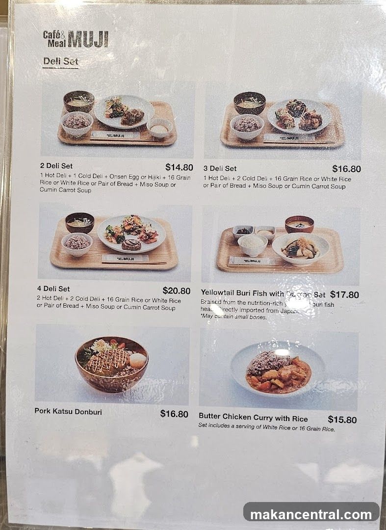 Cafe & Meal MUJI Deli Set