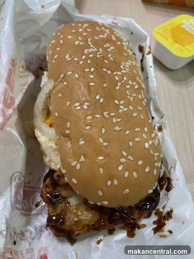 Burger with Sauce