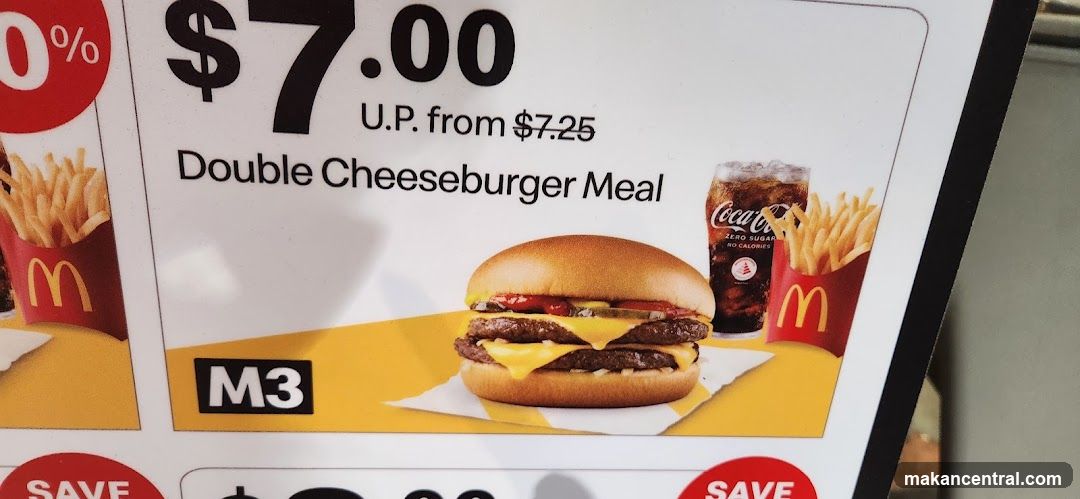 McDonald's Double Cheeseburger Meal Deal