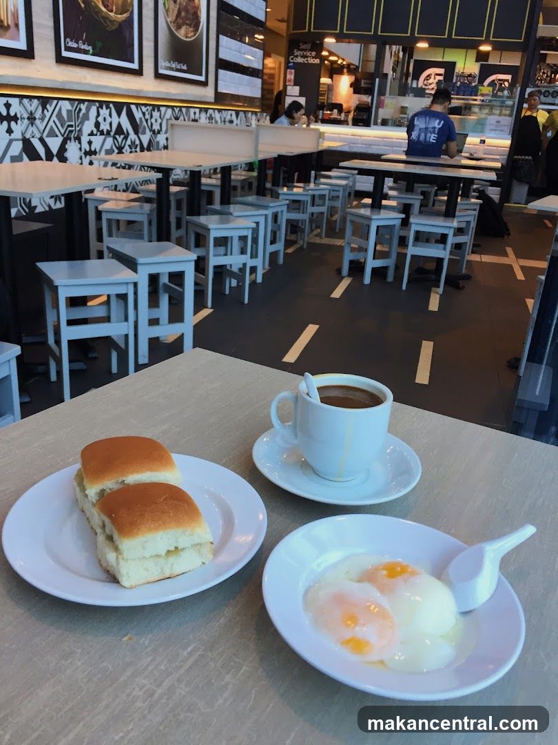 Kopi and Kaya Toast