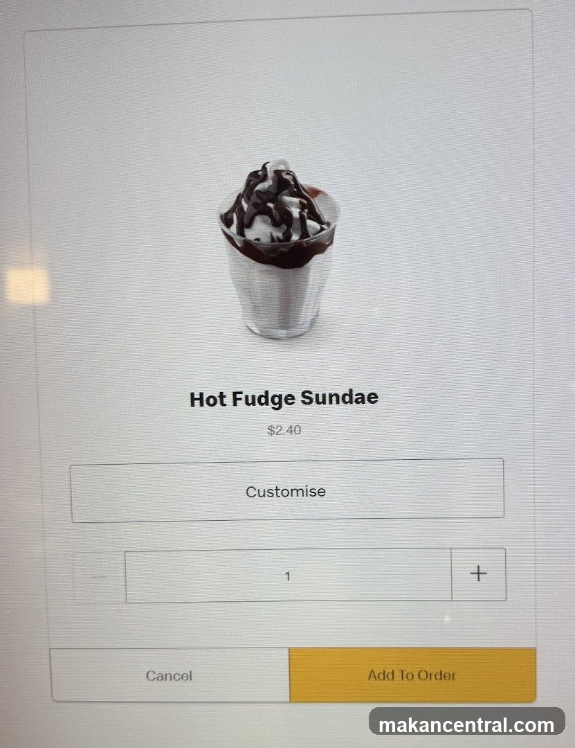 Hot Fudge Sundae