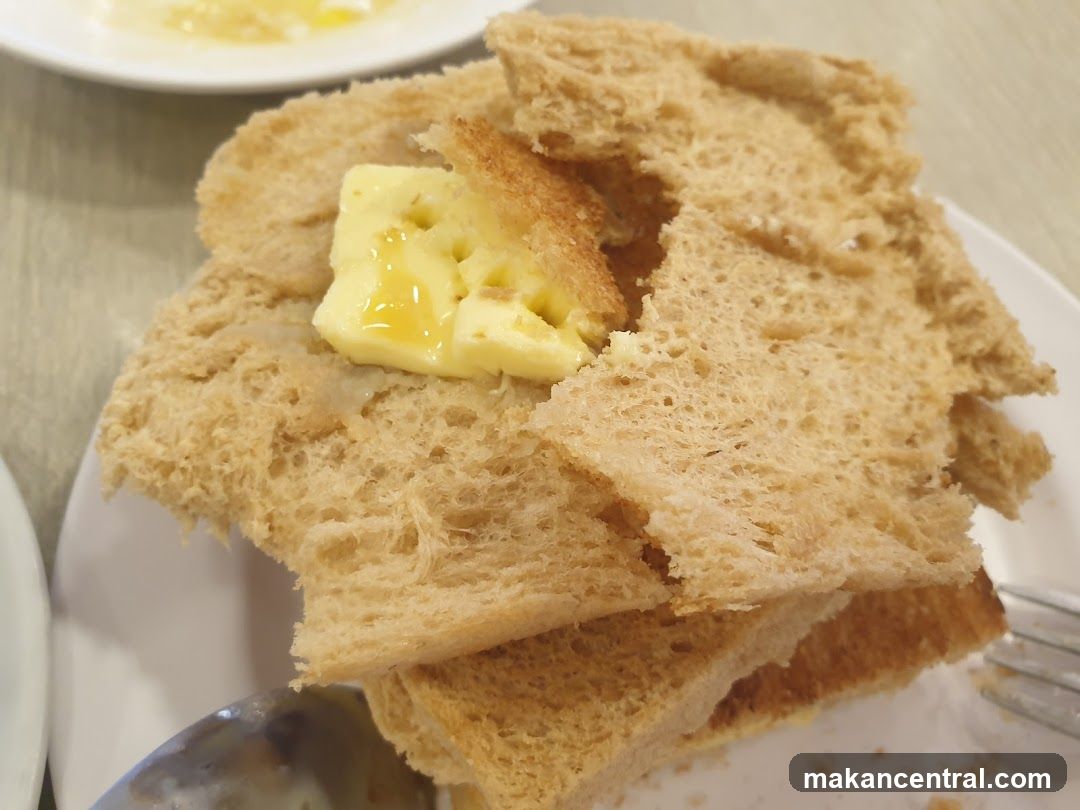 Toast with Butter and Syrup