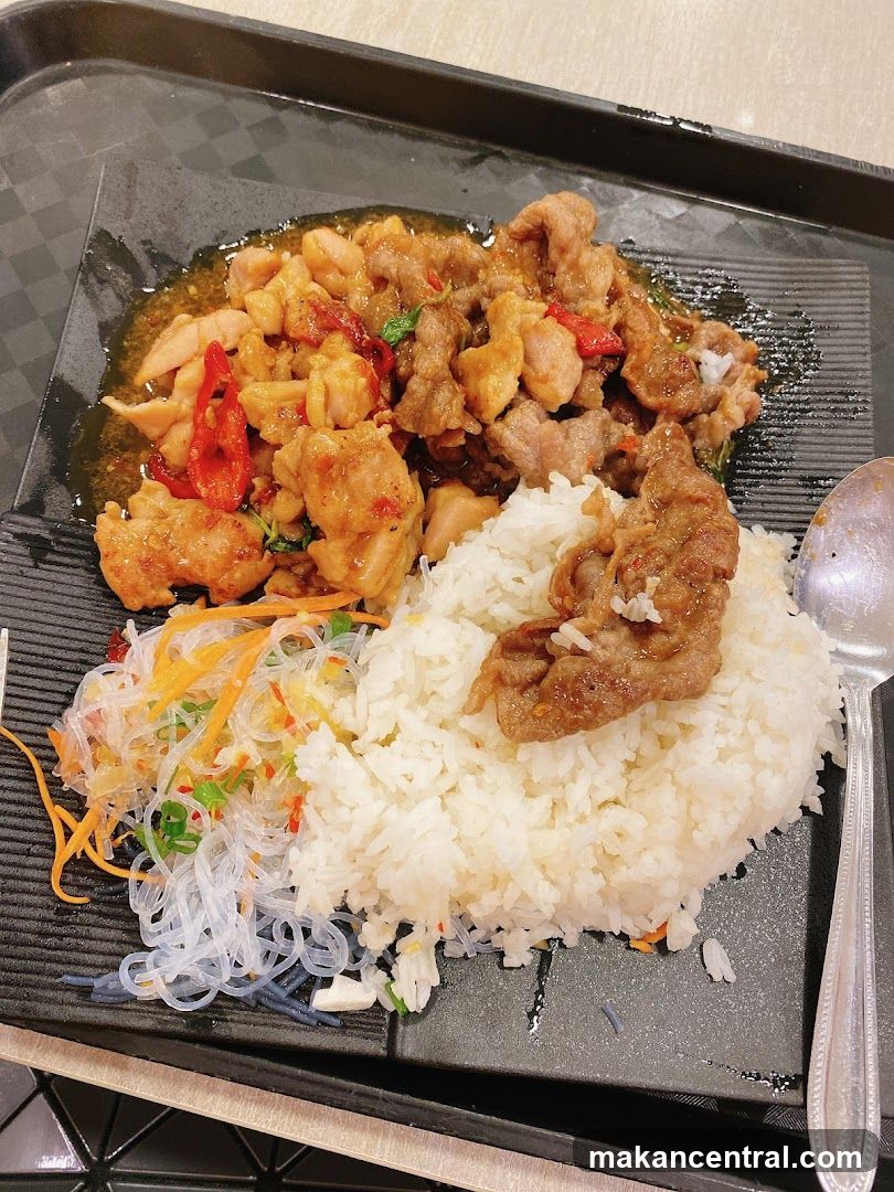 Stir-fried Meat and Rice