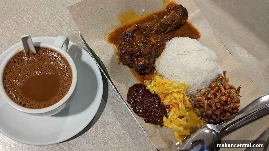 Nasi Lemak and Coffee