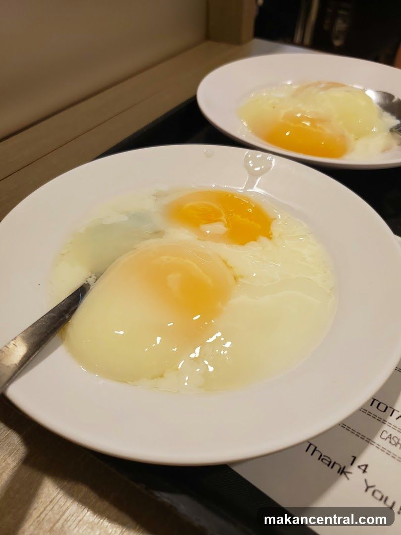 Soft-boiled eggs
