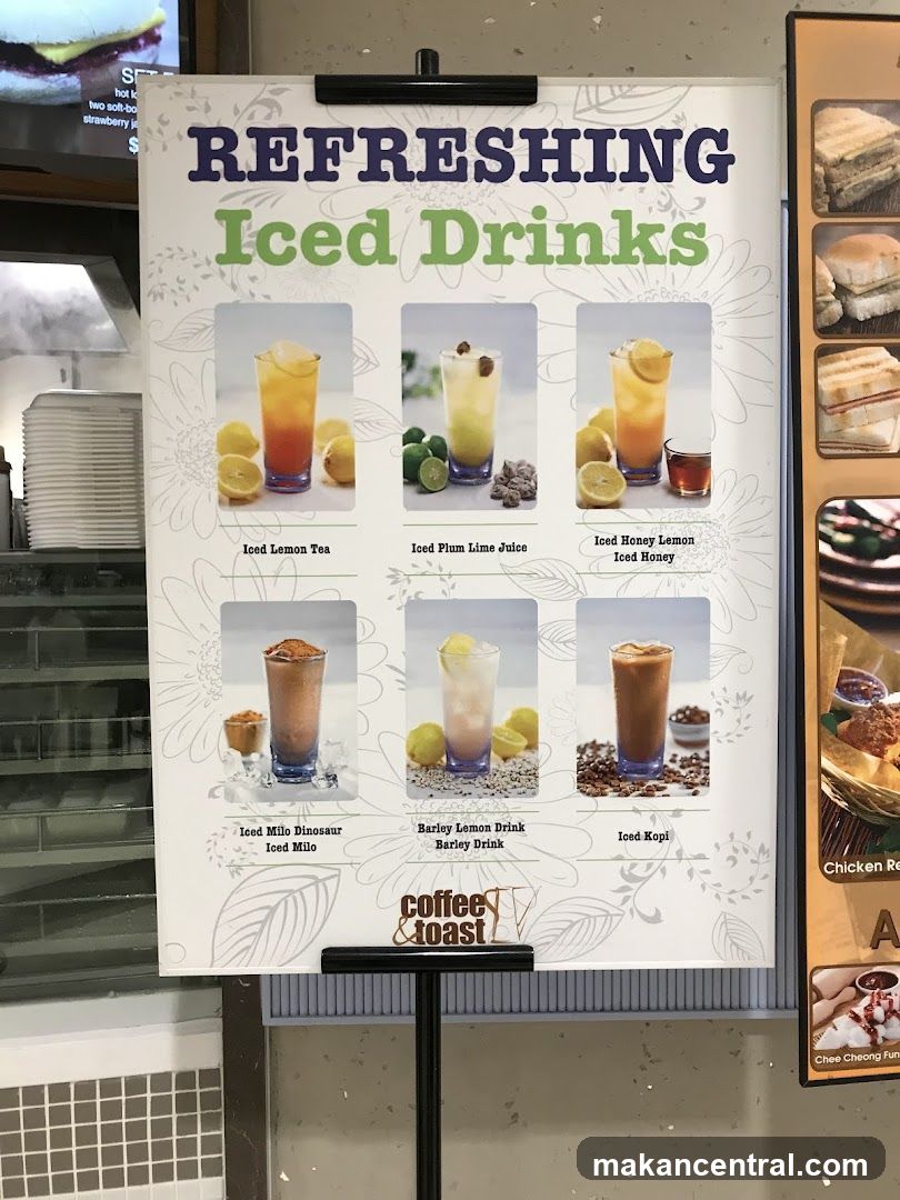 Refreshing Iced Drinks