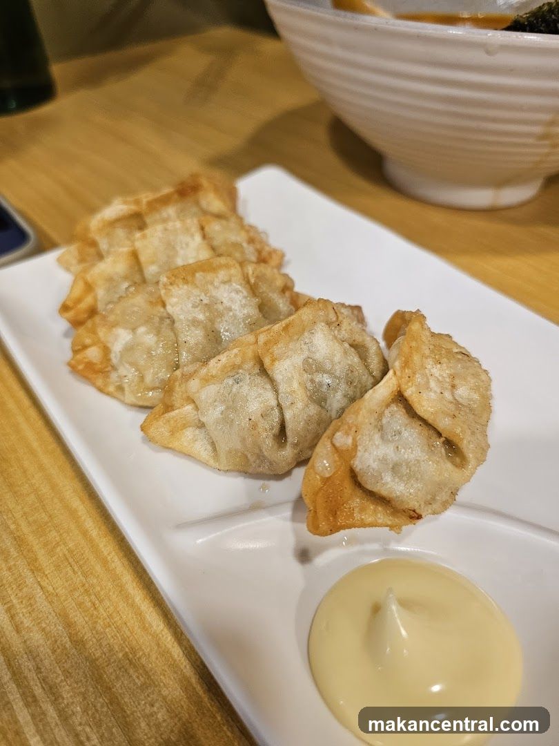 Fried Dumplings with Dipping Sauce