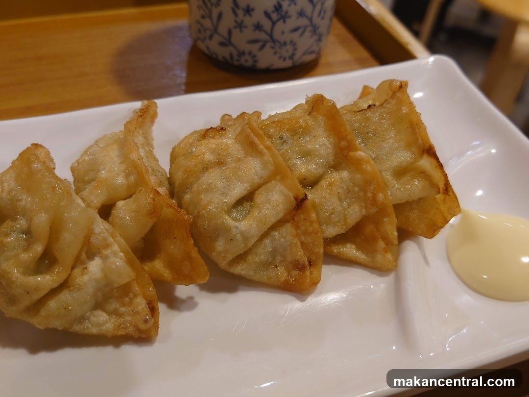 Fried Dumplings with Dipping Sauce