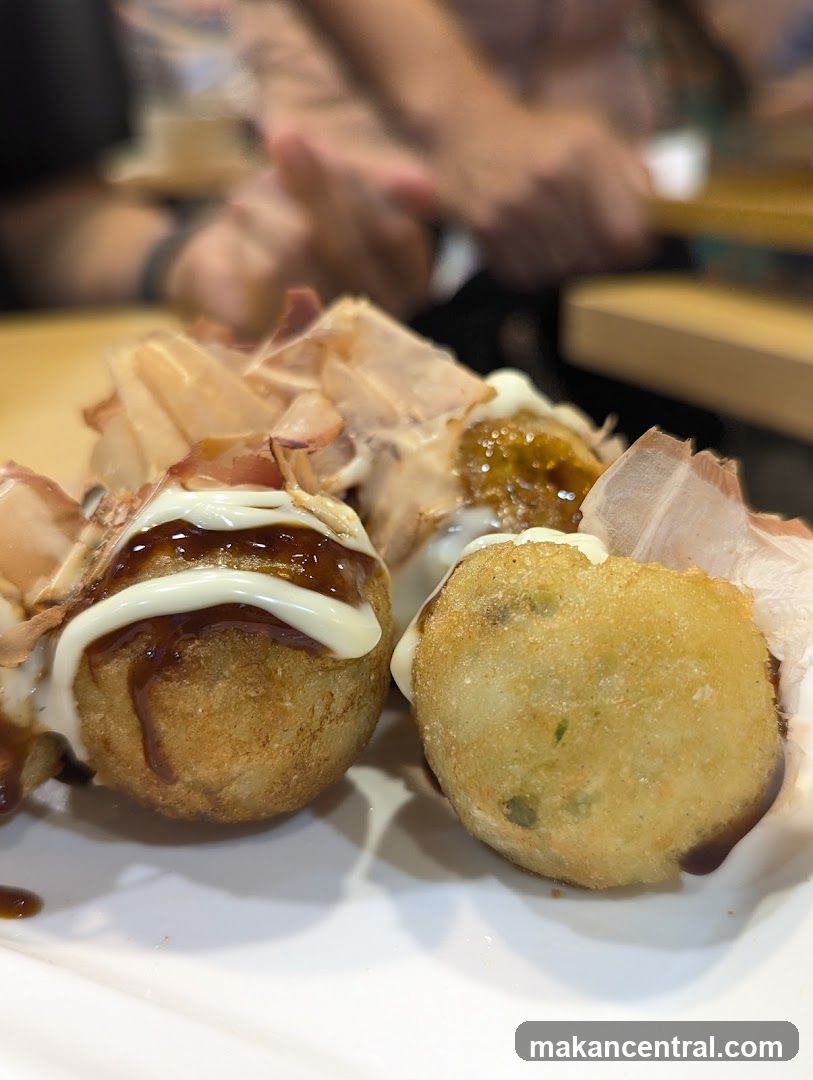 Takoyaki on a Plate