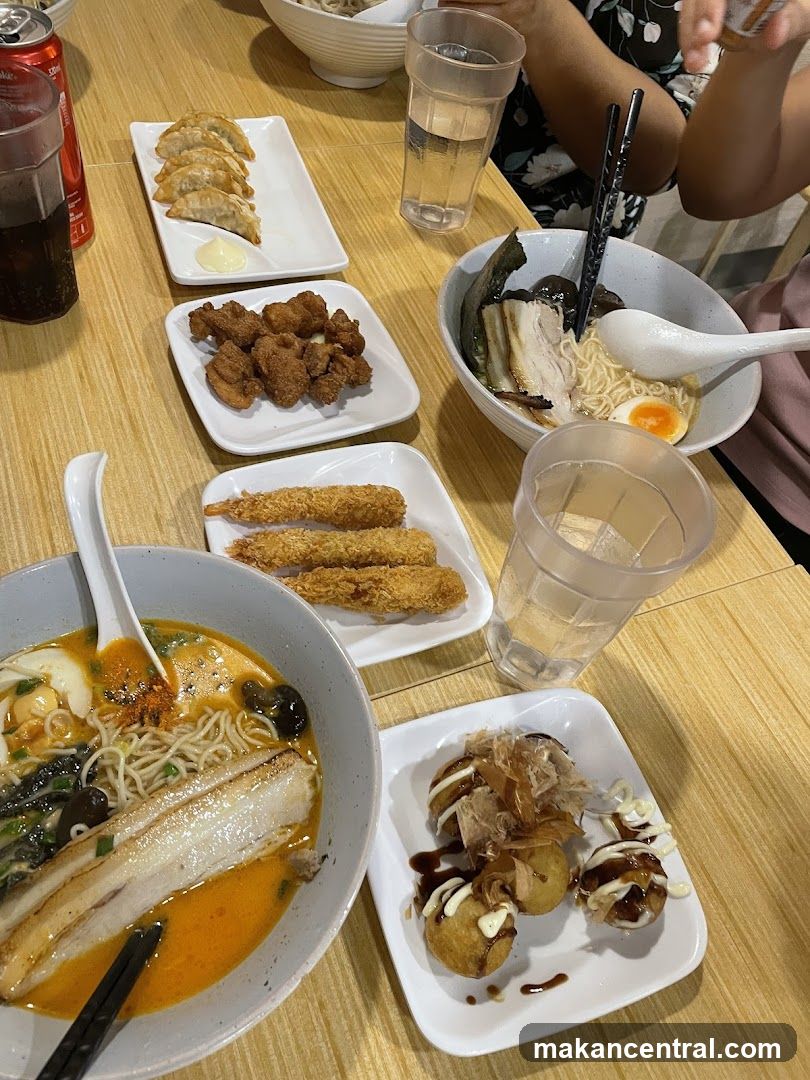 Japanese Food Spread