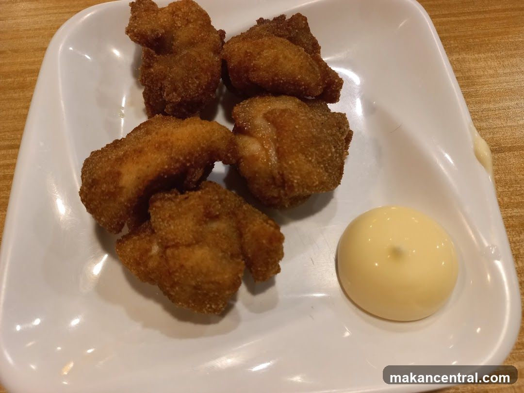 Fried Chicken Bites with Dip