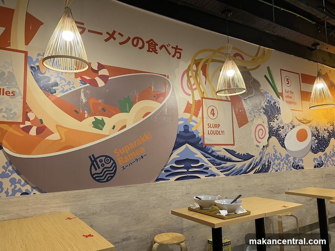 Ramen Restaurant Interior