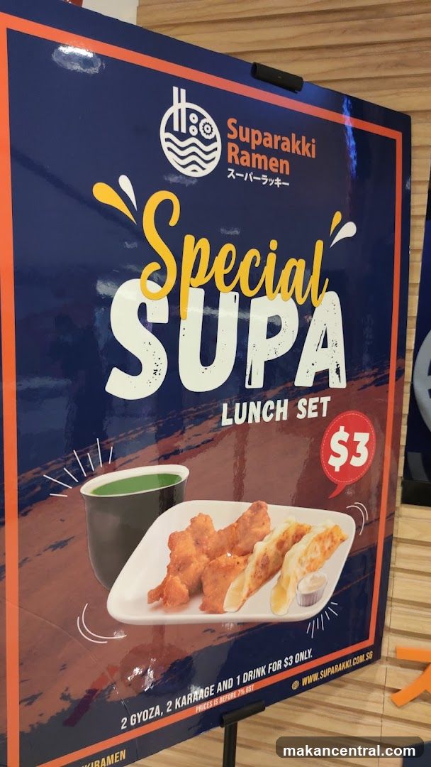 Suparakki Ramen Special Lunch Set
