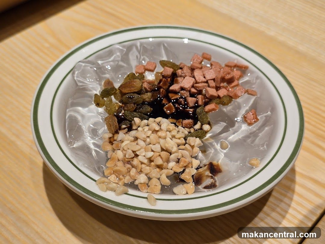 Dessert with Toppings