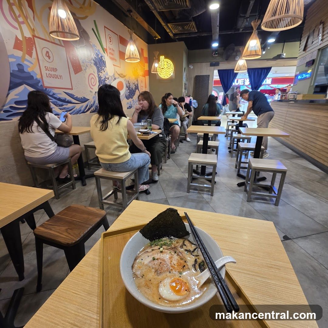 Ramen Restaurant Interior