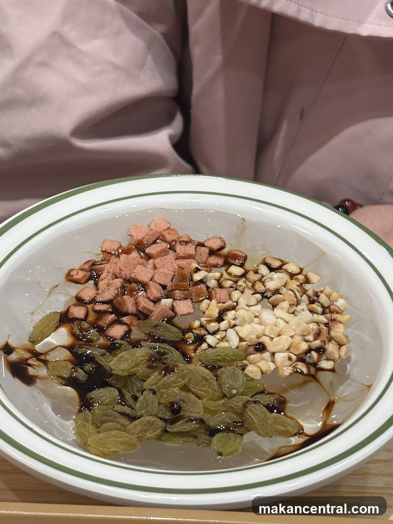 Dessert with Toppings