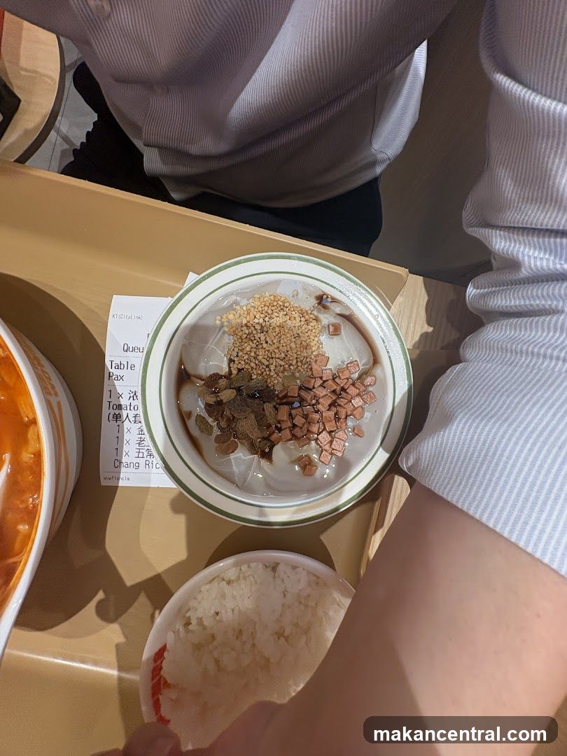 Dessert and Rice